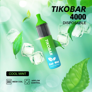 Одноразовая Электронная Сигарета TIKOBAR Cool Mint 4000 Затяжек