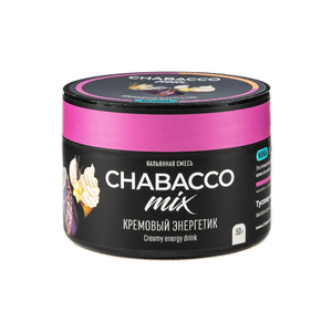 МК Кальянная смесь Chabacco Mix Medium Creamy Energy Drink (Кремовый энергетик) 50 г
