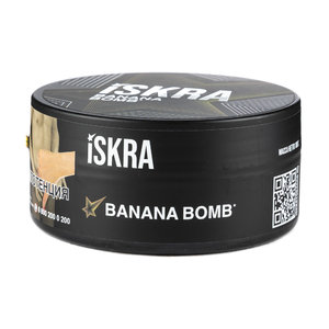 Табак Iskra Banana Bomb (Булочка с бананом и корицей) 100г