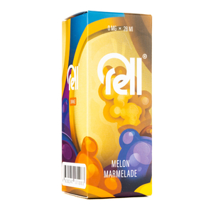 МК Жидкость Rell Salt Orange Melon Marmelade (Дыня мармелад) 0% 28 мл PG 50 | VG 50