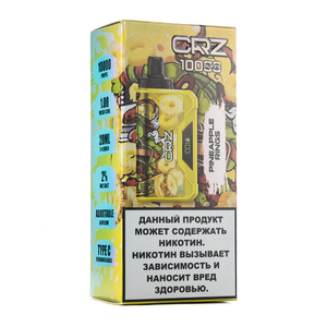 МК Одноразовая электронная сигарета CRZ Pineapple Rings 10000 затяжек