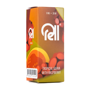 МК Жидкость Rell Salt Orange Tropical Guava With Raspberry (Тропическая гуава и малина) 0% 28 мл PG 50 | VG 50