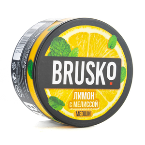 MK Кальянная смесь BRUSKO medium Лимон с Мелиссой 250 г