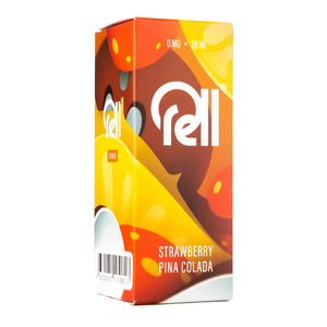 МК Жидкость Rell Salt Orange Strawberry Pina Colada (Клубника пина колада) 0% 28 мл PG 50 | VG 50