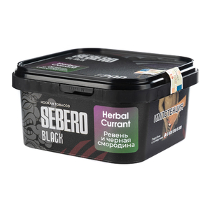 Табак Sebero Black Herbal Currant (Ревень и черная смородина) 200 г