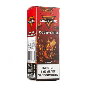 MK Жидкость Crazy Vibe Coca Cola 2% 30 мл PG 50 | VG 50