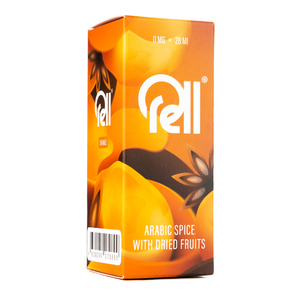 МК Жидкость Rell Salt Orange Aravic Spice with Dried Fruits (Аравийская специя с сухофруктами) 0% 28 мл PG 50 | VG 50