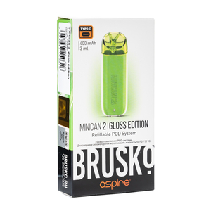 Pod система Brusko minican 2 Gloss Edition 400 mAh Lime green (зеленый)