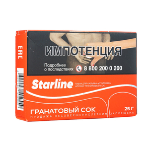 Табак Starline Гранатовый сок 25 г