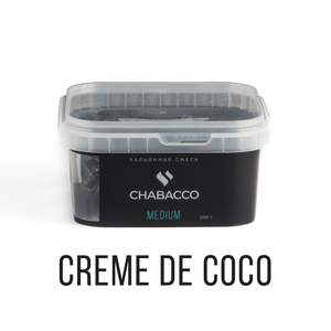 МК Кальянная смесь Chabacco Medium Creme de Coco (Кокос и сливки) 200 г