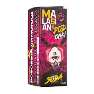 MK Жидкость Malasian X Podonki Pink Soda (Розовый Лимонад) 2% 30 мл PG 50 | VG 50