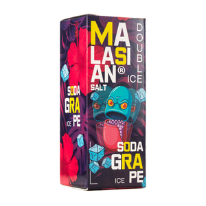 MK Жидкость Malasian Double Ice Soda Grape (Виноградная Газировка) 2% 30 мл PG 50 | VG 50