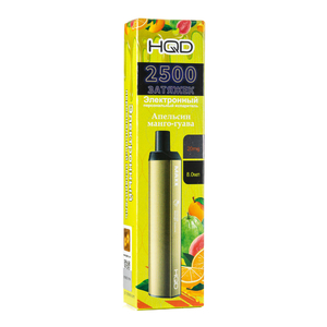 МК Одноразовая электронная сигарета HQD MAXX Апельсин манго-гуава 2500 затяжек