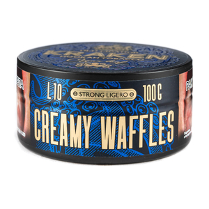 Табак Kraken (Кракен) Strong L10 Creamy Waffles (Сливочные вафли) 100 г