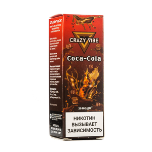 MK Жидкость Crazy Vibe Coca Cola 2% 10 мл PG 50 | VG 50