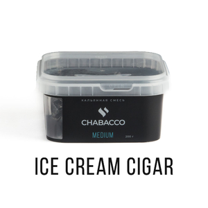 МК Кальянная смесь Chabacco Medium Ice cream cigar (Мороженое сигара) 200 г