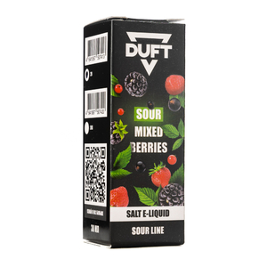 MK Жидкость Duft Sour Line Sour Mixed Berries (Кислый ягодный микс) 2% 30 мл PG 50 | VG 50