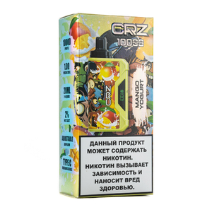 МК Одноразовая электронная сигарета CRZ Mango Yogurt 10000 затяжек