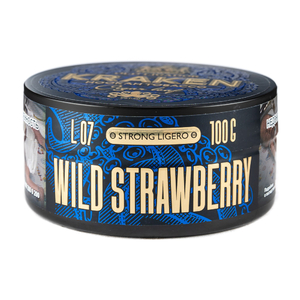 Табак Kraken (Кракен) Strong L07 Wild Strawberry (Земляника) 100 г