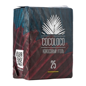 Уголь CocoLoco Horeca 1 кг 25 72 шт