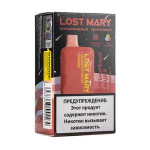 МК Одноразовая электронная сигарета Lost Mary OS Strawberry Sundae (Клубничный Сандей) 4000 затяжек