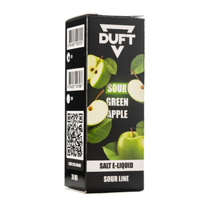 MK Жидкость Duft Sour Line Sour Green Apple (Кислое зеленое яблоко) 2% 30 мл PG 50 | VG 50