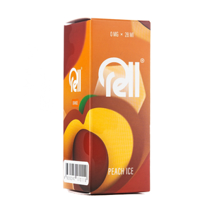 МК Жидкость Rell Salt Orange Peach Ice (Сочный персик с холодком) 0% 28 мл PG 50 | VG 50