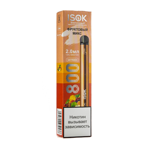 МК Одноразовая электронная сигарета Isok X Фруктовый Микс 800 затяжек