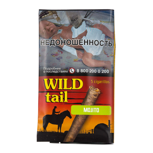 Сигарилла Wild Tail Mojito (Мохито) 5 шт (в пачке)