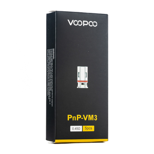 Упаковка испарителей Voopoo PnP VM3 0.45 ohm Coil (в упаковке 5 шт)
