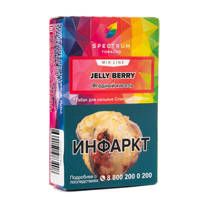 Табак Spectrum Mix Line Jelly Berry (Ягодный кисель) 40 г