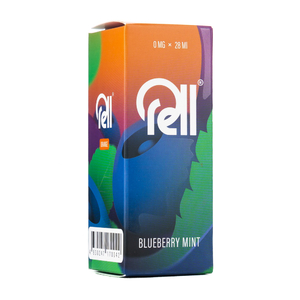 МК Жидкость Rell Salt Orange Blueberry Mint (Черника мята) 0% 28 мл PG 50 | VG 50