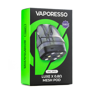 Упаковка Картриджей Vaporesso LUXE X 0.8 ohm 5 мл (в упаковке 2 шт)