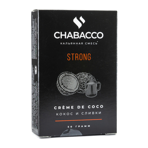 МК Кальянная смесь Chabacco Strong Creme De Coco (Кокос и сливки) 50 г
