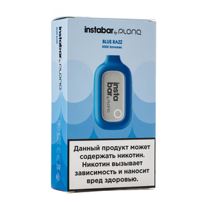 МК Одноразовая электронная сигарета Instabar by Plonq 5000 Blueberry Raspberry (Голубика малина)