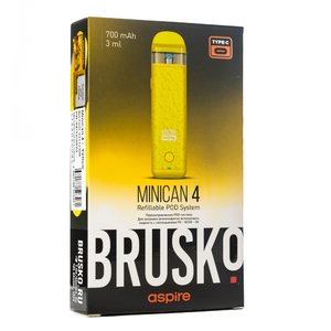 Pod система Brusko minican 4 700 mAh Yellow