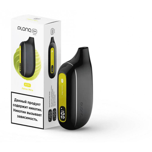 МК Одноразовая электронная сигарета Plonq MAX Smart Лимон Мята 8000 затяжек