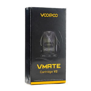 Упаковка картриджей VOOPOO Vmate V2 Pod 3ml 1.2ohm (в упаковке 2 шт)
