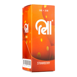 МК Жидкость Rell Salt Orange Strawberry (Клубника) 0% 28 мл PG 50 | VG 50