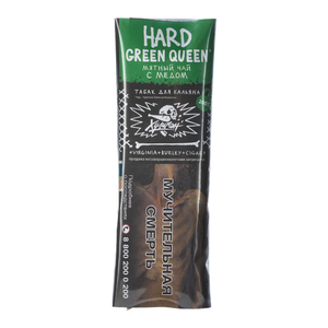 Табак Хулиган Hard Green Queen (Мятный чай с медом) 200г