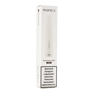 МК Одноразовая электронная сигарета Plonq PLUS Мускатный табак 1500 затяжек
