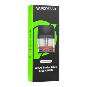 Упаковка Картриджей Vaporesso XROS Series 0.6 ohm Pod 2 ml (в упаковке 4 шт)