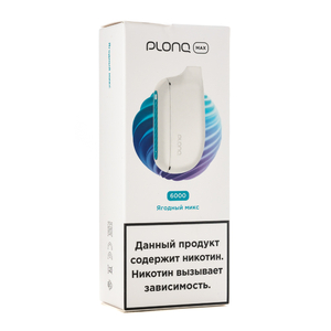 МК Одноразовая электронная сигарета Plonq MAX Ягодный Микс 6000 затяжек
