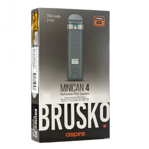 Pod система Brusko minican 4 700 mAh Gray