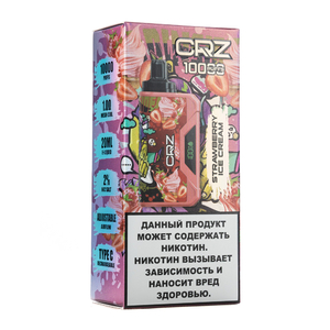 МК Одноразовая электронная сигарета CRZ Strawberries With Cream 10000 затяжек