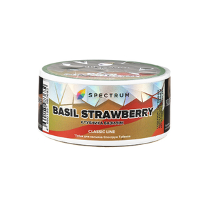 Табак Spectrum Basil Strawberry (Базилик Клубника) 25 г