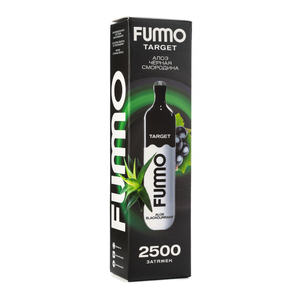 Одноразовая электронная сигарета Fummo Target Aloe Blackcurrant (Алоэ черная смородина) 2500 затяжек