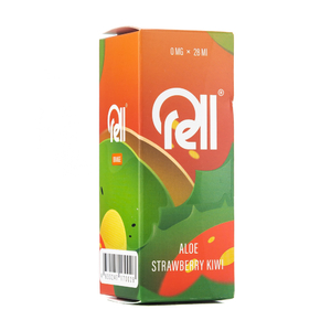 МК Жидкость Rell Salt Orange Aloe Strawberry Kiwi (С ароматом алоэ клубники и киви) 0% 28 мл PG 50 | VG 50