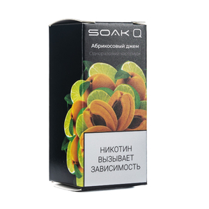 Упаковка картриджей Soak Q Абрикосовый джем 4,8 мл 2% (В упаковке 1 шт)