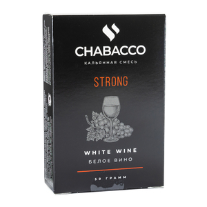 МК Кальянная смесь Chabacco Strong  White Wine (Белое вино) 50 г
